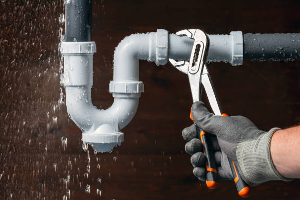Professional Plumbing technician working in Butte Des Morts, WI